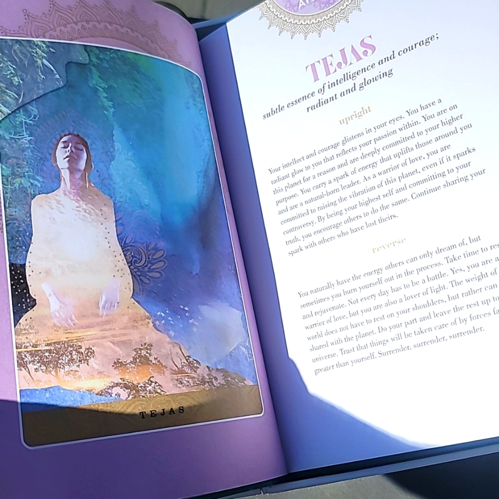 A Yogic Path Oracle Card Deck & Guide Book - Picture 13 of 13